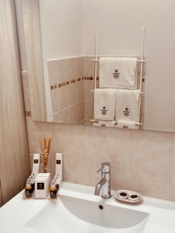 Bathroom Sink & Amenities