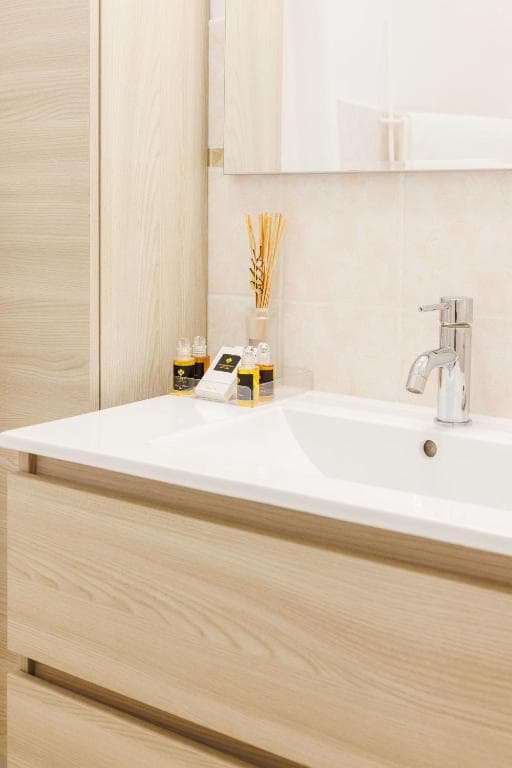 **Bathroom Vanity** and Sink Area